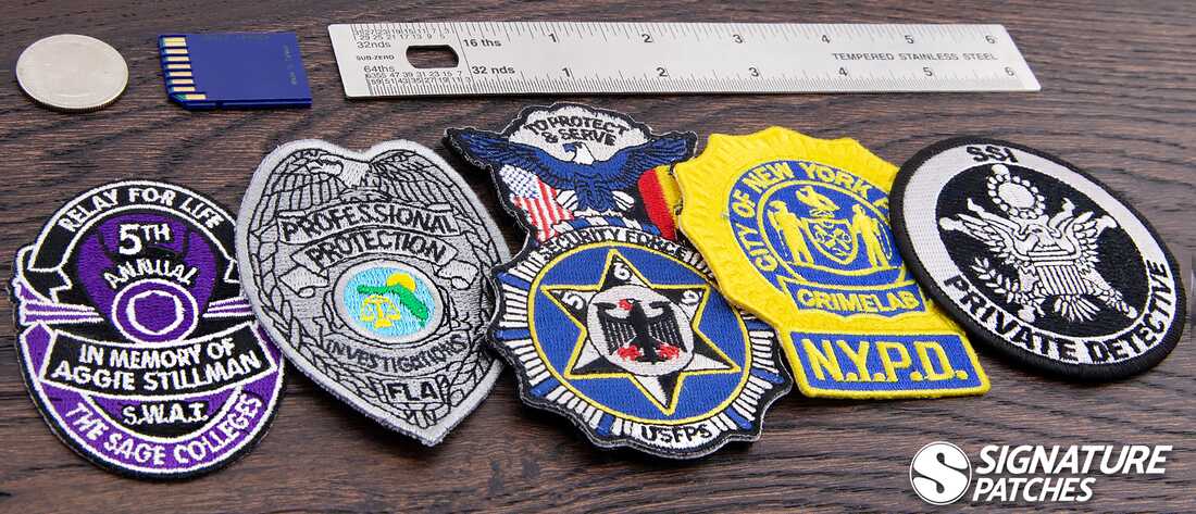 Custom Police Uniform Patches Police Patches Signature Patches