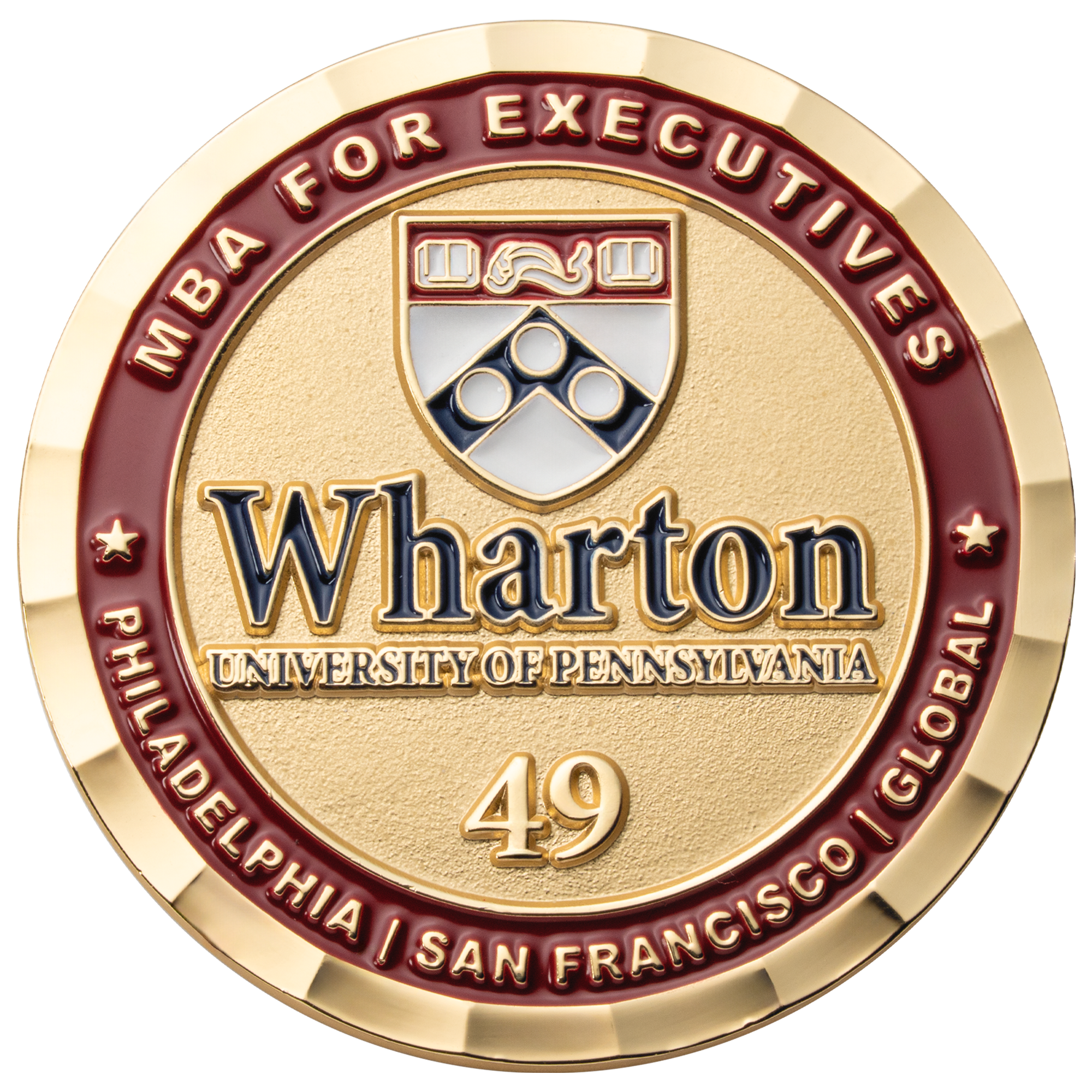 Color On One Side - Challenge Coins