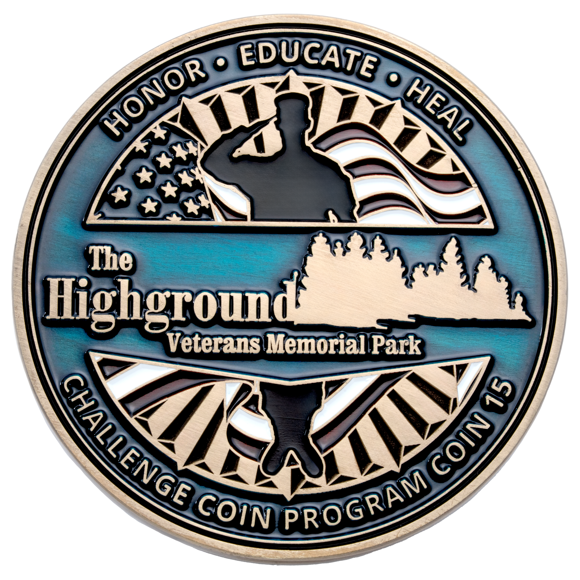 Color On Both Sides - Challenge Coins