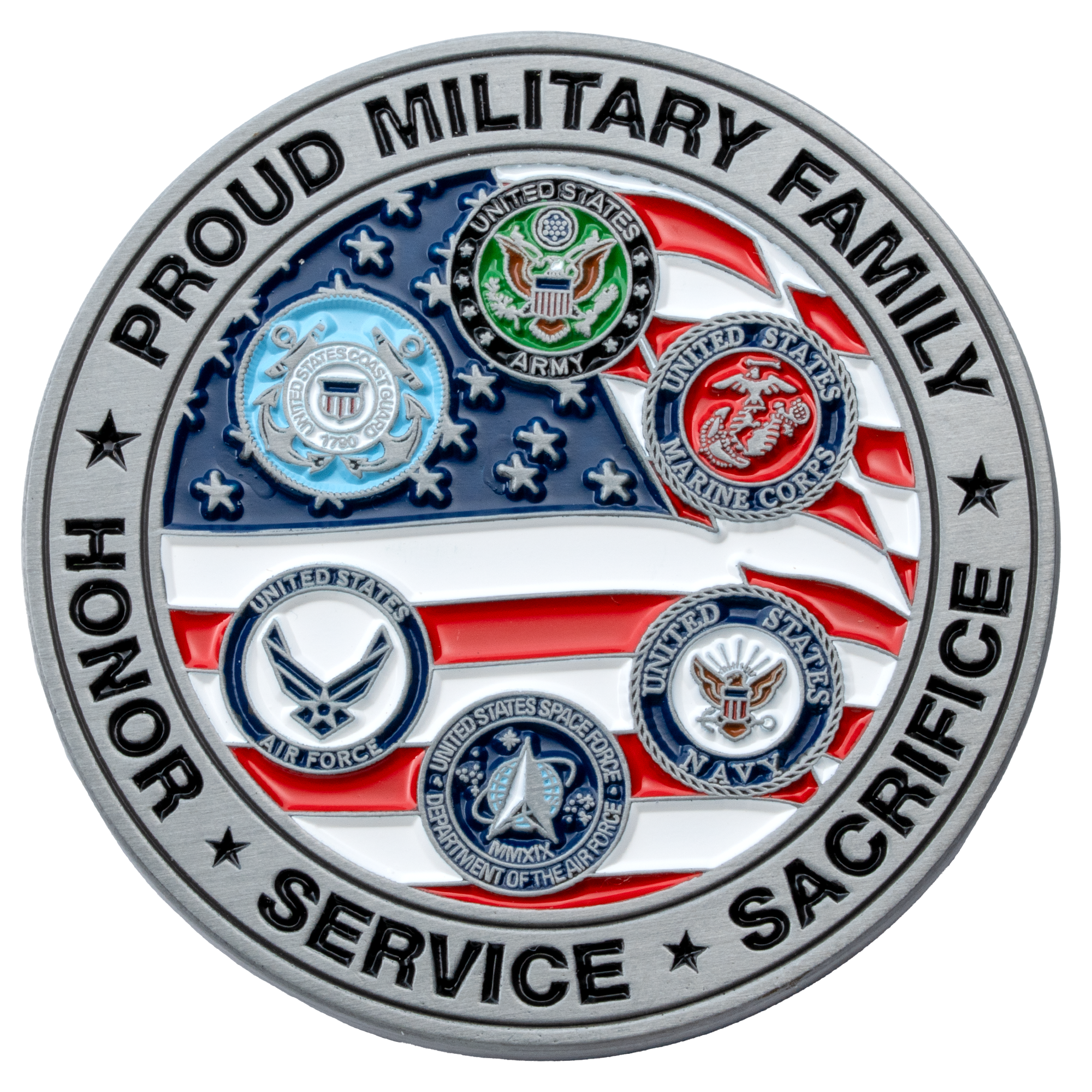 Color On Both Sides - Challenge Coins